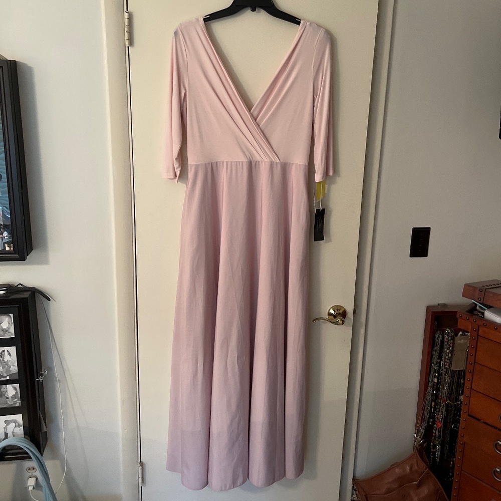 Alfred Sung Formal Dress style D736 color Blush